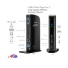 CLUB3D USB3.2 Gen1 Type A või C kahe ekraaniga 4K60Hz dokkimisjaam DisplayLink® sertifikaadiga
