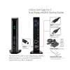 CLUB3D USB3.2 Gen1 Type A või C kahe ekraaniga 4K60Hz dokkimisjaam DisplayLink® sertifikaadiga