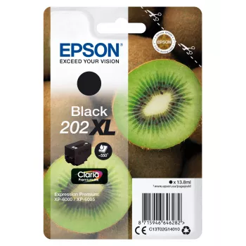 Epson Kiwi Singlepack Must 202XL Claria Premium tint