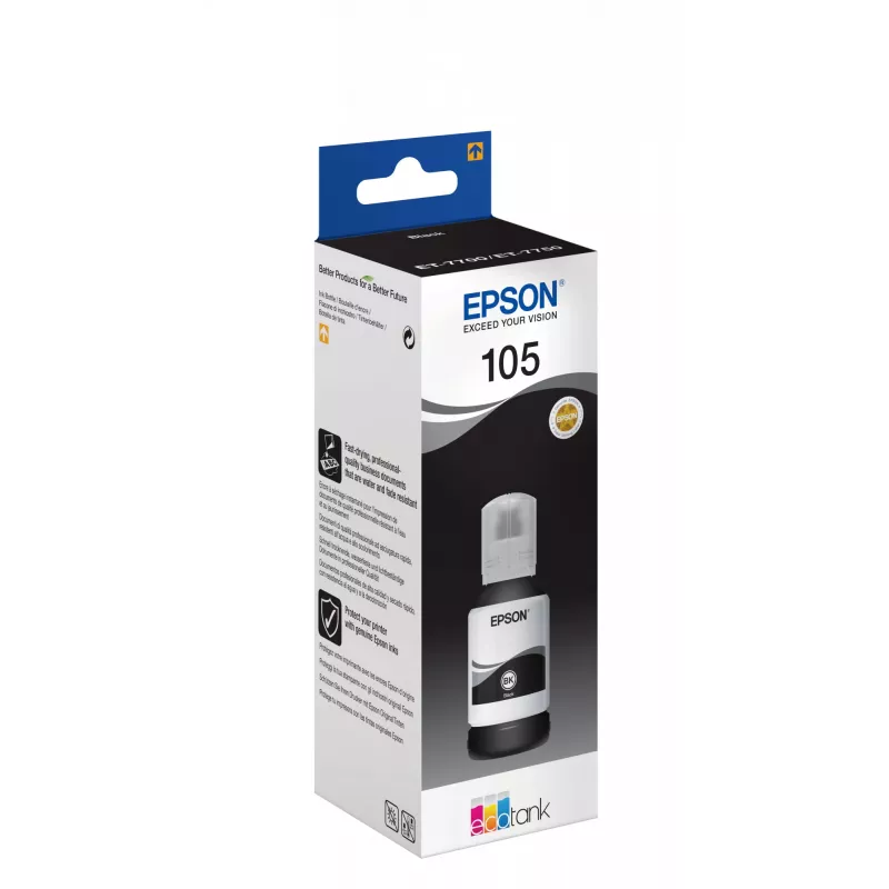 Epson 105 EcoTank Pigment Must ink bottle
