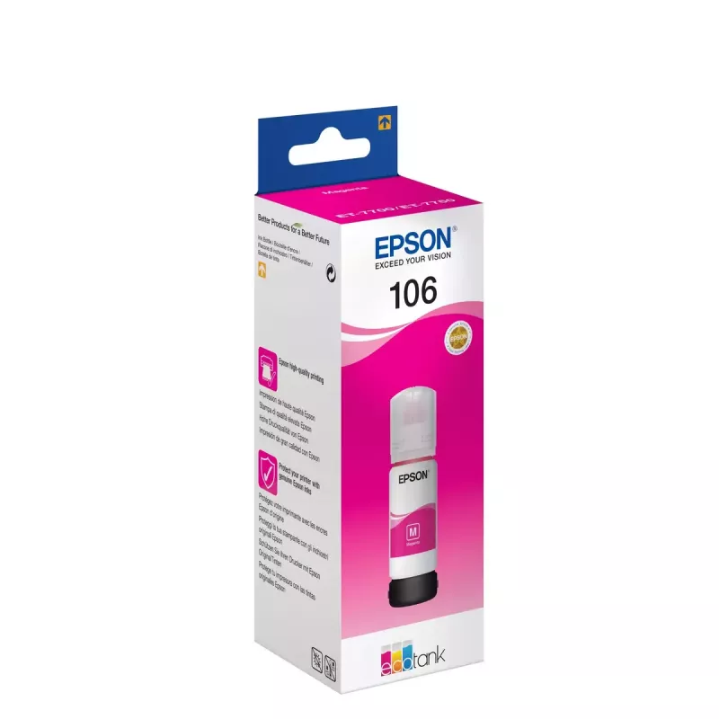 Epson Ecotank 106 magenta tindipudel