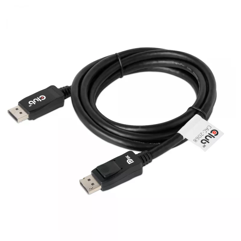 CLUB3D DisplayPort 1.4 HBR3 kaabel 2m/6.56ft M/M 8K60Hz