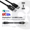 CLUB3D DisplayPort 1.4 HBR3 kaabel 2m/6.56ft M/M 8K60Hz