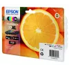 Epson Oranges Multipack 5 värvi 33XL Claria Premium tint, suur (XL) tootlus, must, fotomust, tsüaan, magenta, kollane, pigmenttint, värvipõhine tint, 12.2 ml, 8.9 ml