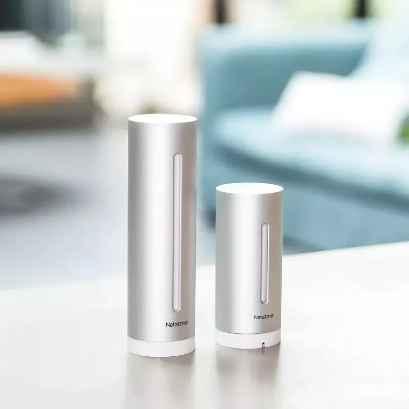 Netatmo NWS01-EC digitaalne ilmajaam, alumiinium, patarei/USB, Wi-Fi