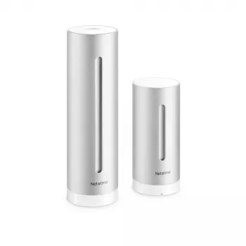 Netatmo NWS01-EC digitaalne ilmajaam, alumiinium, patarei/USB, Wi-Fi