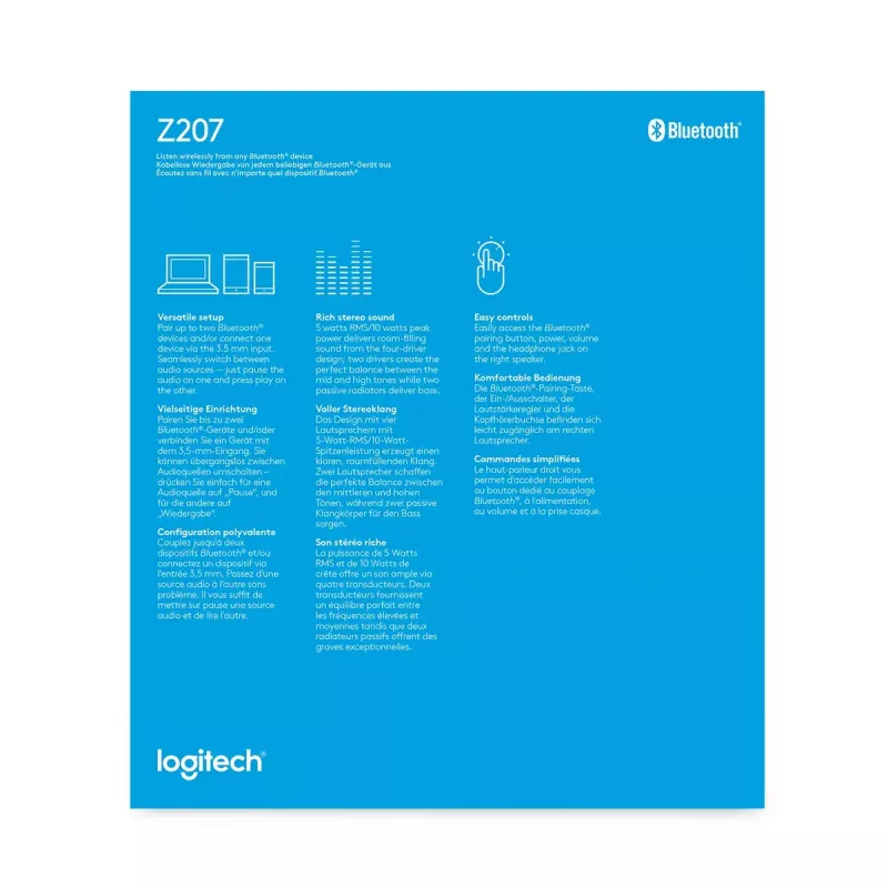 Logitech Wireless Bluetooth kõlar Must 980-001295