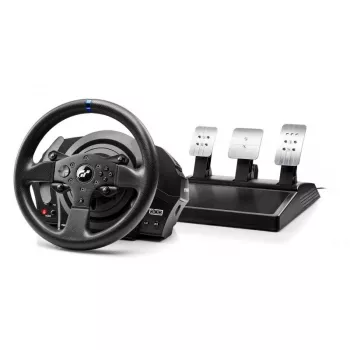 Thrustmaster T300 RS GT Must rool + pedaalid Analoog / Digitaalne PC, PlayStation 4, PlayStation 5, Playstation 3