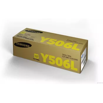 Samsung CLT-Y506L suure tootlikkusega kollane originaal toonerikassett