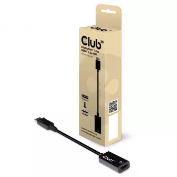 Aktiivne adapter DisplayPort 1.4 HDMI 2.0b CLUB3D CAC-1080