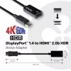 Aktiivne adapter DisplayPort 1.4 HDMI 2.0b CLUB3D CAC-1080
