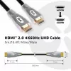 CLUB3D HDMI 2.0 4K60Hz UHD kaabel 5m/16.4ft