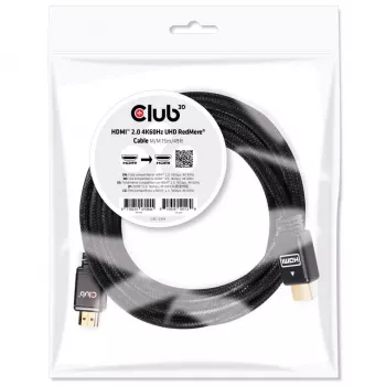 CLUB3D HDMI 2.0 4K60Hz RedMere kaabel 15m/49.2ft