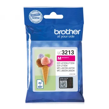 Brother LC3213M tindikassett, 1 tk, originaal, suure (XL) mahuga, magenta