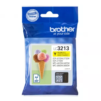 Brother LC3213Y tindikassett 1 tk Originaal kõrge tootlikkusega (XL) kollane