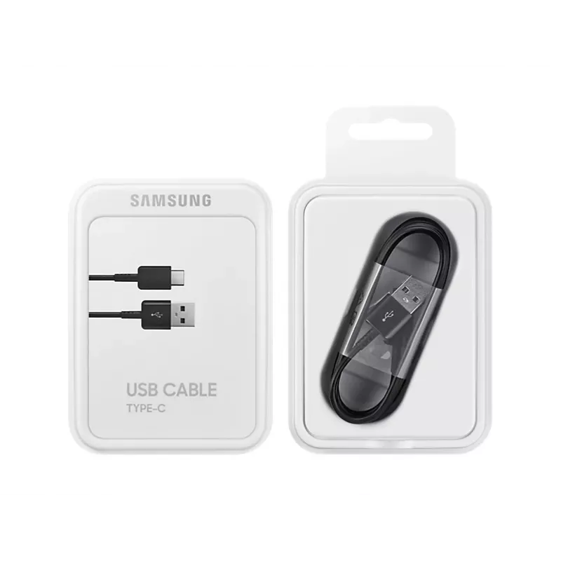 USB-kaabel Samsung EP-DG930 1.5m USB A-lt USB C-le must