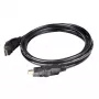 CLUB3D HDMI 2.0 4K60Hz UHD 360 kraadi pööratav kaabel 2m/6.74ft
