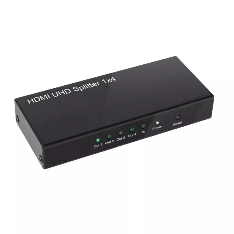 CLUB3D HDMI™ 4K@60Hz UHD Splitter AC Toitega 4 porti