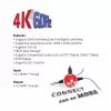 CLUB3D HDMI™ 2.0 UHD 4K60Hz SwitchBox 4 porti ja kaugjuhtimispuldiga