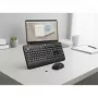 Juhtmeta klaviatuuri ja hiire komplekt Logitech MK540 Advanced — täissuuruses QWERTY-klaviatuur, USB-vastuvõtja, USA paigutus, ergonoomiline hiir, must/valge