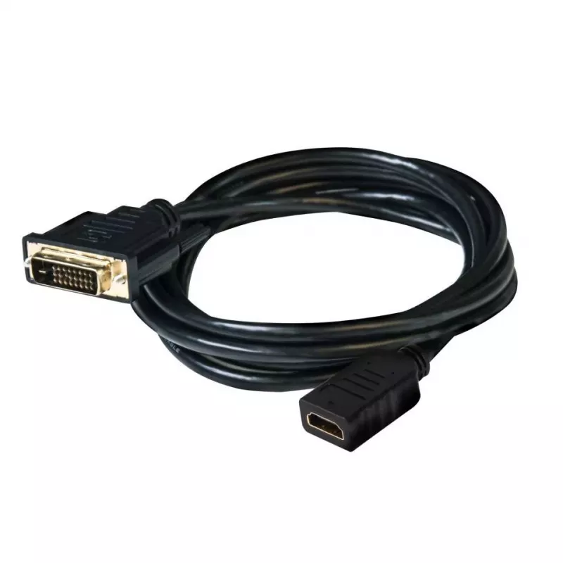 CLUB3D DVI-HDMI 1.4 kaabel M/F 2m/6.56ft kahesuunaline