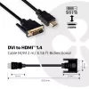 CLUB3D DVI-HDMI 1.4 kaabel M/M 2m/6.56ft kahesuunaline