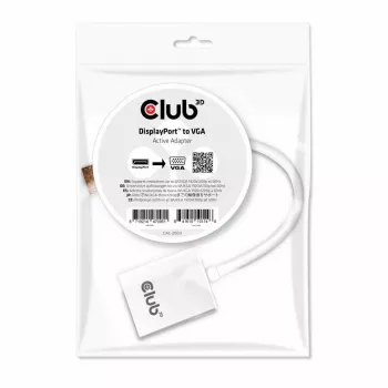 Aktiivne adapter DisplayPort VGA-le CLUB3D CAC-2003