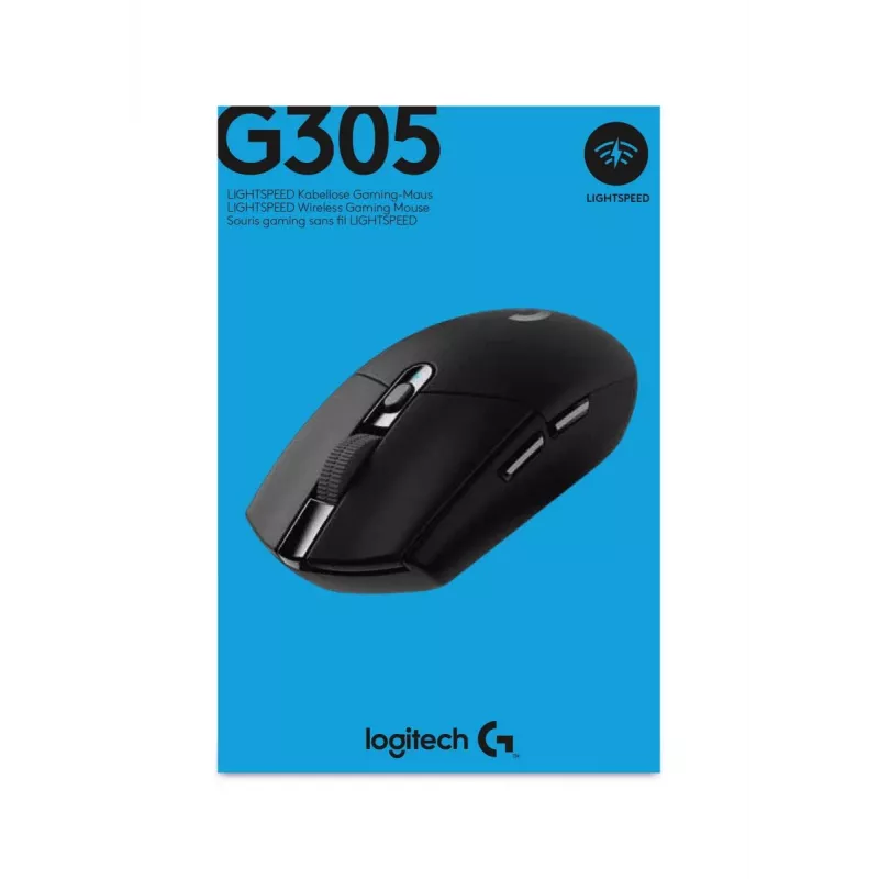 LOGITECH G305 Lightspeed juhtmevaba mängurihiir must Eer2