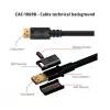 CLUB3D DisplayPort 1.4 HBR3 8K kaabel M/M 4 m /13.12 jalga, 4 m, DisplayPort, DisplayPort, Isane, Isane, 7680 x 4320 pikslit
