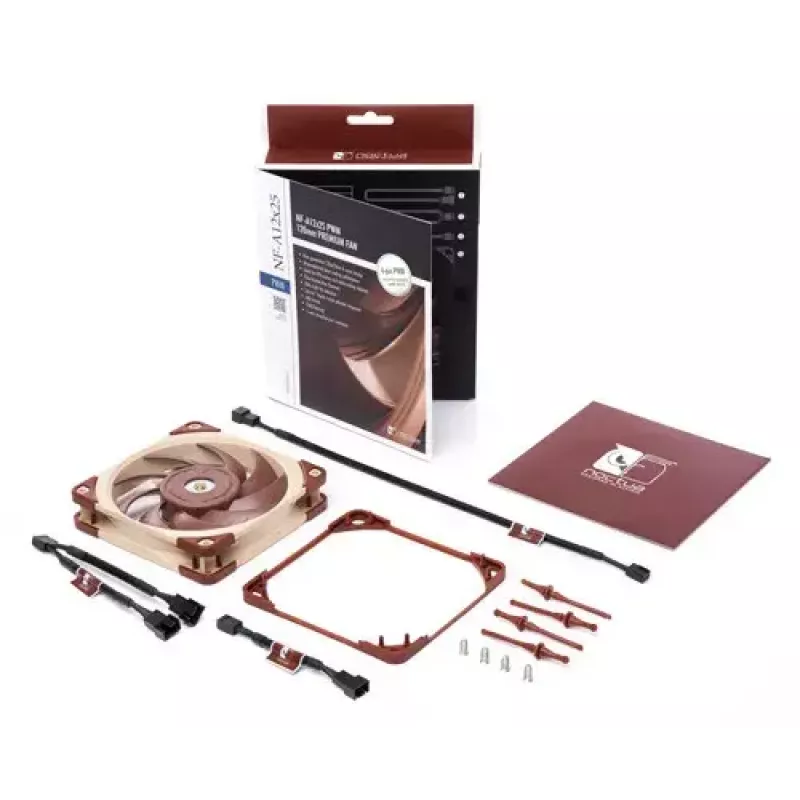 Noctua ventilaator NF-A12x25 PWM 120 mm, 12 V, PWM, 2000 RPM max, 102.1 m³/h, 22.6 dB