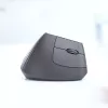 Ergonoomiline juhtmevaba hiir Logitech MX Vertical, MX Vertical, 4000 DPI, RF Wireless + Bluetooth, paremakäeline, Graphite, kontorikasutus