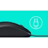 Hiir Logitech B110 Silent juhtmega USB must