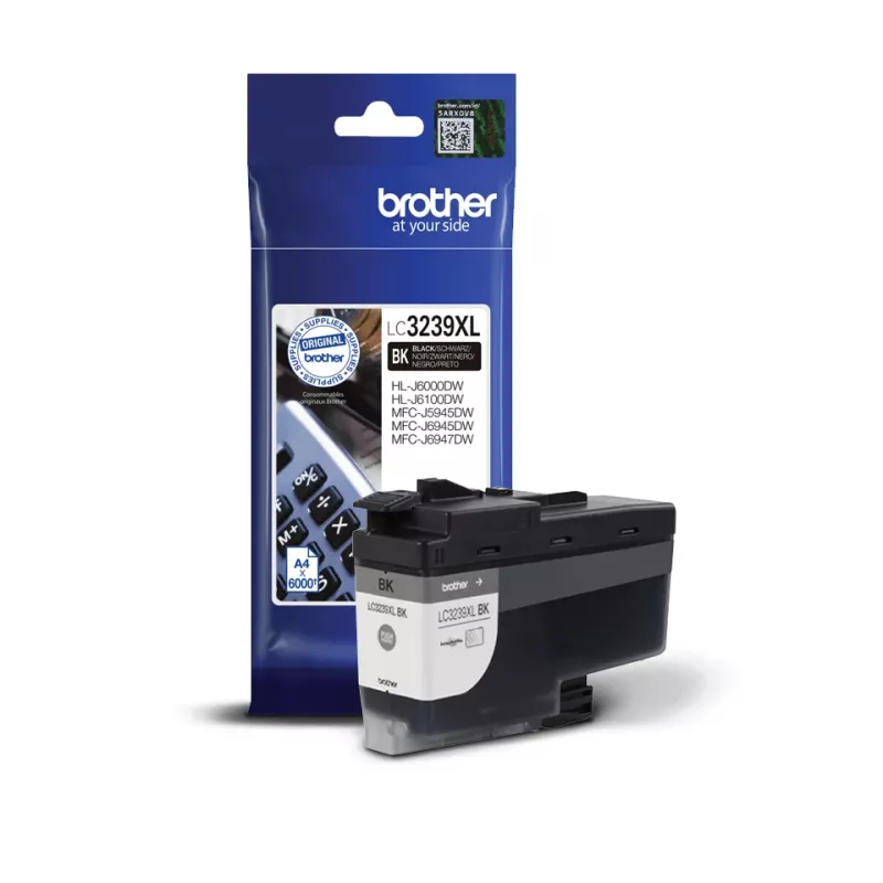 Brother LC-3239XLBK tindikassett, 1 tk Originaal, suure mahutavusega (XL), must