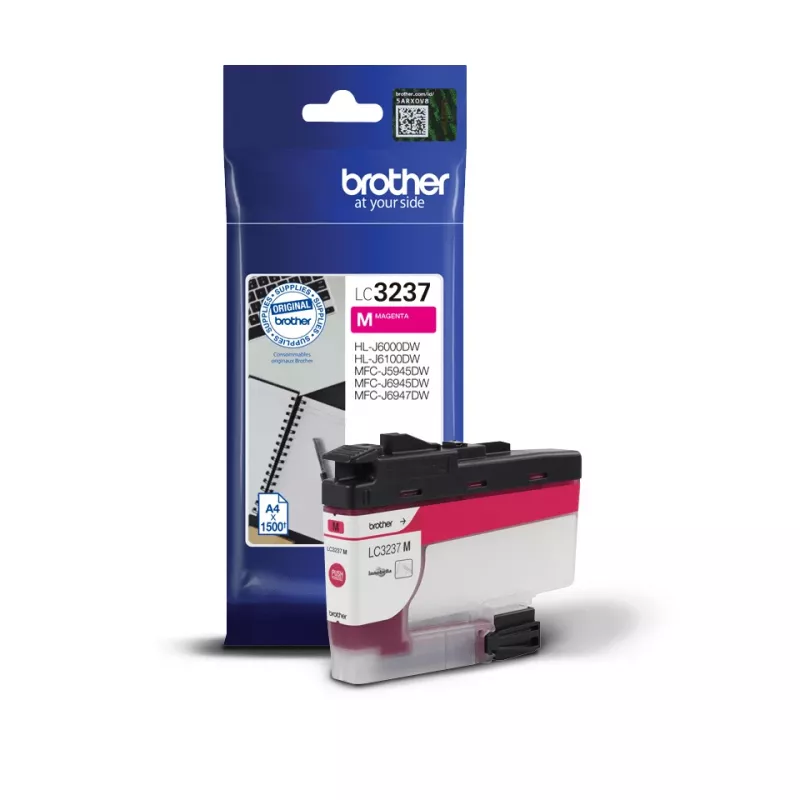 Brother LC3237M tindikassett 1 tk Originaal standardmahuga magenta