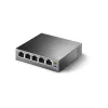 TP-Link 5-Pordiga Gigabit Laua-PoE Kommutaator 4 Pordiga, Haldamata, Gigabit Ethernet (10/100/1000), Toide Etherneti kaudu (PoE)