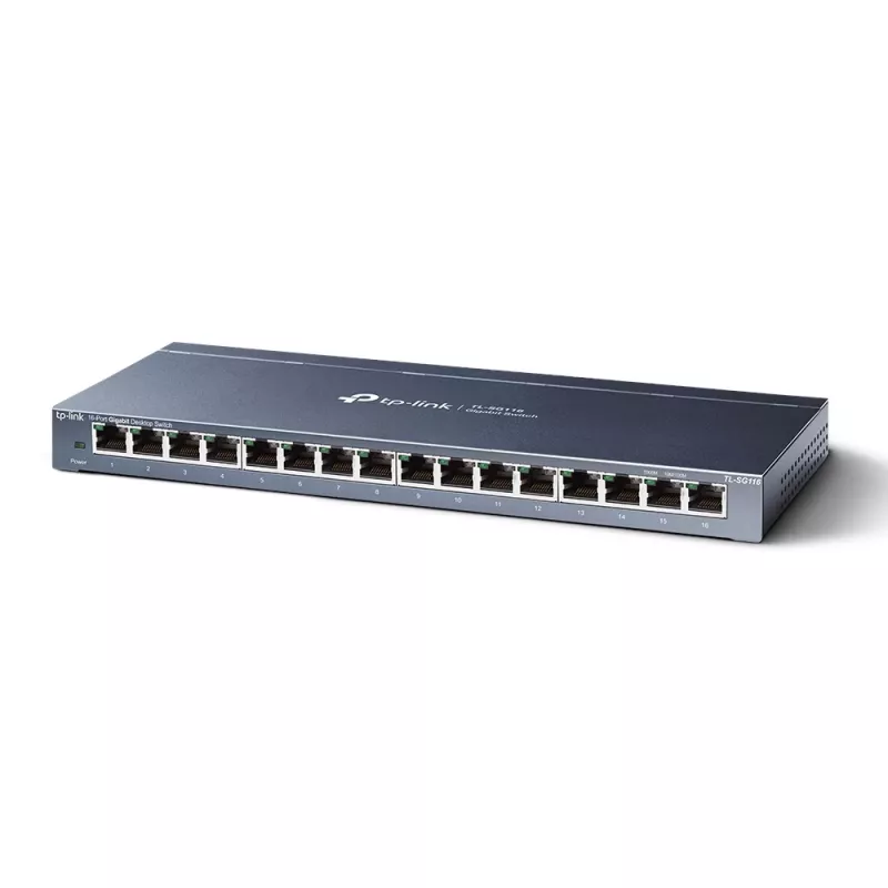 TP-Link 16-port Gigabit lauaarvuti võrgulüliti, haldamata, Gigabit Ethernet (10/100/1000), täisdupleks
