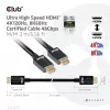 CLUB3D Ultra High Speed HDMI 4K120Hz, 8K60Hz Certified kaabel 48Gbps M/M 2 m / 6.56 ft