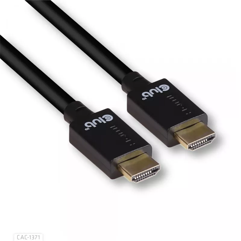 CLUB3D Ultra High Speed HDMI 4K120Hz, 8K60Hz sertifitseeritud kaabel 48Gbps M/M 1 m/3.28 ft