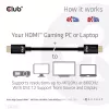CLUB3D Ultra High Speed HDMI 4K120Hz, 8K60Hz sertifitseeritud kaabel 48Gbps M/M 1 m/3.28 ft