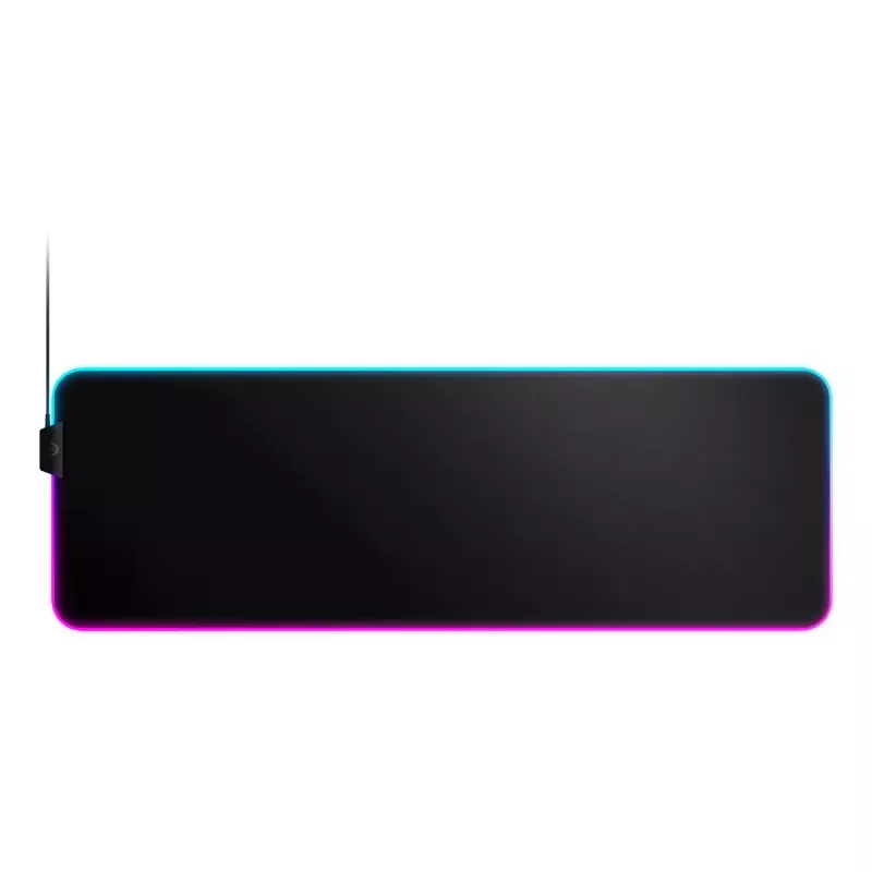 Mänguhiirematt STEELSERIES QcK Prism Cloth XL — Riidest pind, 900×300 mm, 4 mm paksus, RGB taustvalgustus