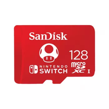 WESTERN DIGITAL SanDisk Micro SDXC kaart Nintendo Switchile 128 GB UHS-1 100 MB/s