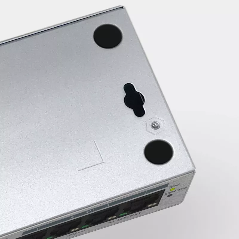 Zyxel GS1005HP Haldamata gigabitine Ethernet (10/100/1000) toite üle Etherneti (PoE) hõbedane