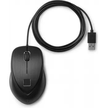 HP USB sõrmejälghiir, mõlemakäeline, USB Typee-A, must