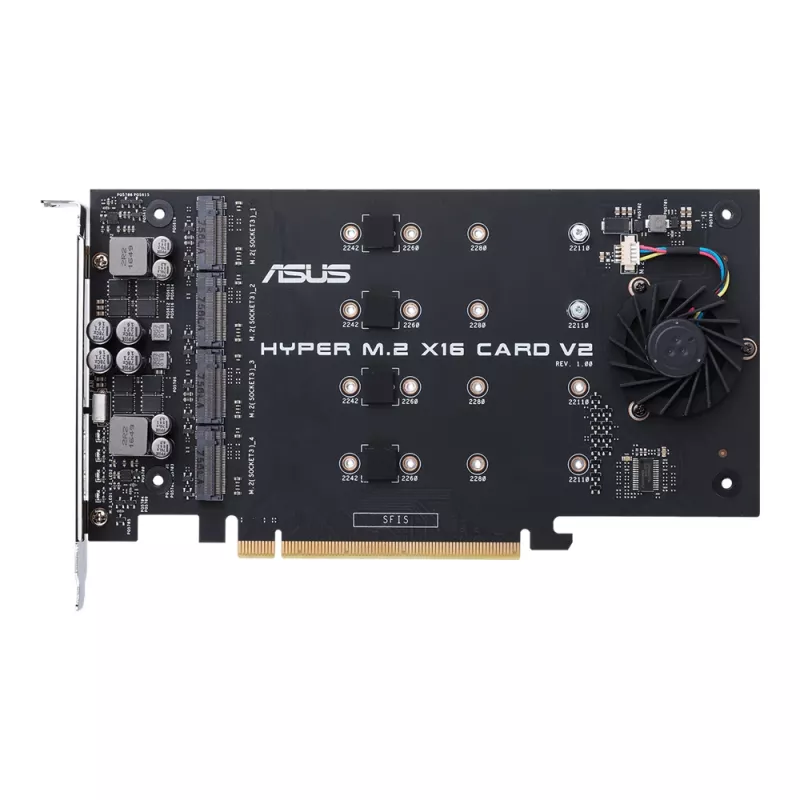 ASUS HYPER M.2 X16 CARD V2 sisemine liidesekaart/adapter