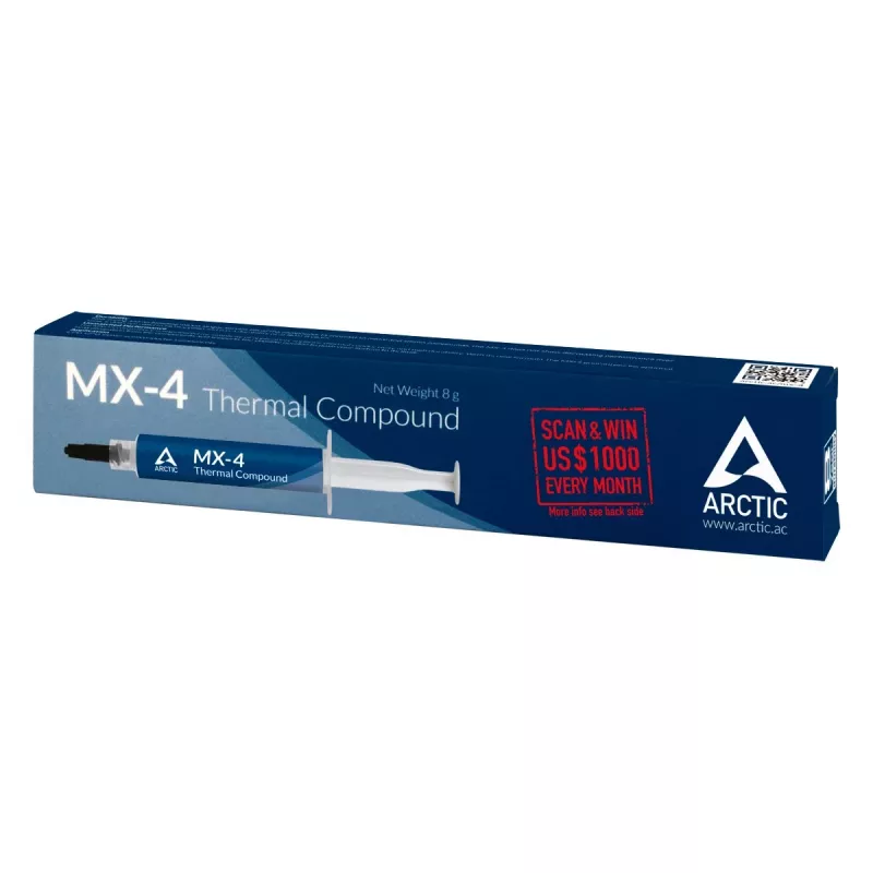 ARCTIC MX-4 (8 g) Edition 2019 – kõrge jõudlusega termopasta