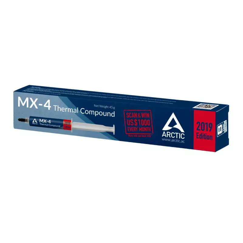 ARCTIC MX-4 (45 g) Edition 2019 – kõrge jõudlusega termopasta