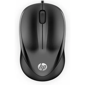 HP juhtmega hiir 1000, kahekäeline, USB Type-A, 1200 DPI, must