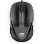 HP juhtmega hiir 1000, kahekäeline, USB Type-A, 1200 DPI, must