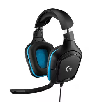 LOGITECH G432 - USB / 3.5mm - mängukõrvaklapid - 7.1 Surround - sinine