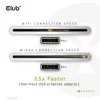 CLUB3D USB 3.2 Gen1 Tüüp A - RJ45 2.5Gbps adapter